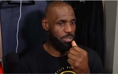 James LeBron tokom intervjua