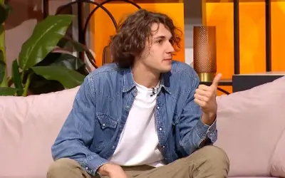 Ognjen Mićović u emisiji tokom intervjua