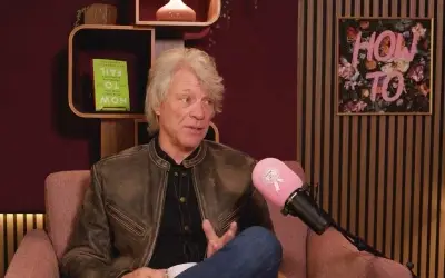 Jon Bon Jovi tokom gostovanja u podcastu