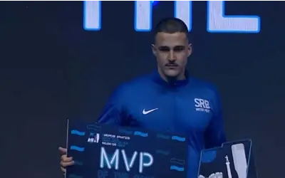 MIlan Glušac MVP