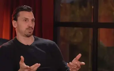 Zlatan Ibrahimović tokom intervjua