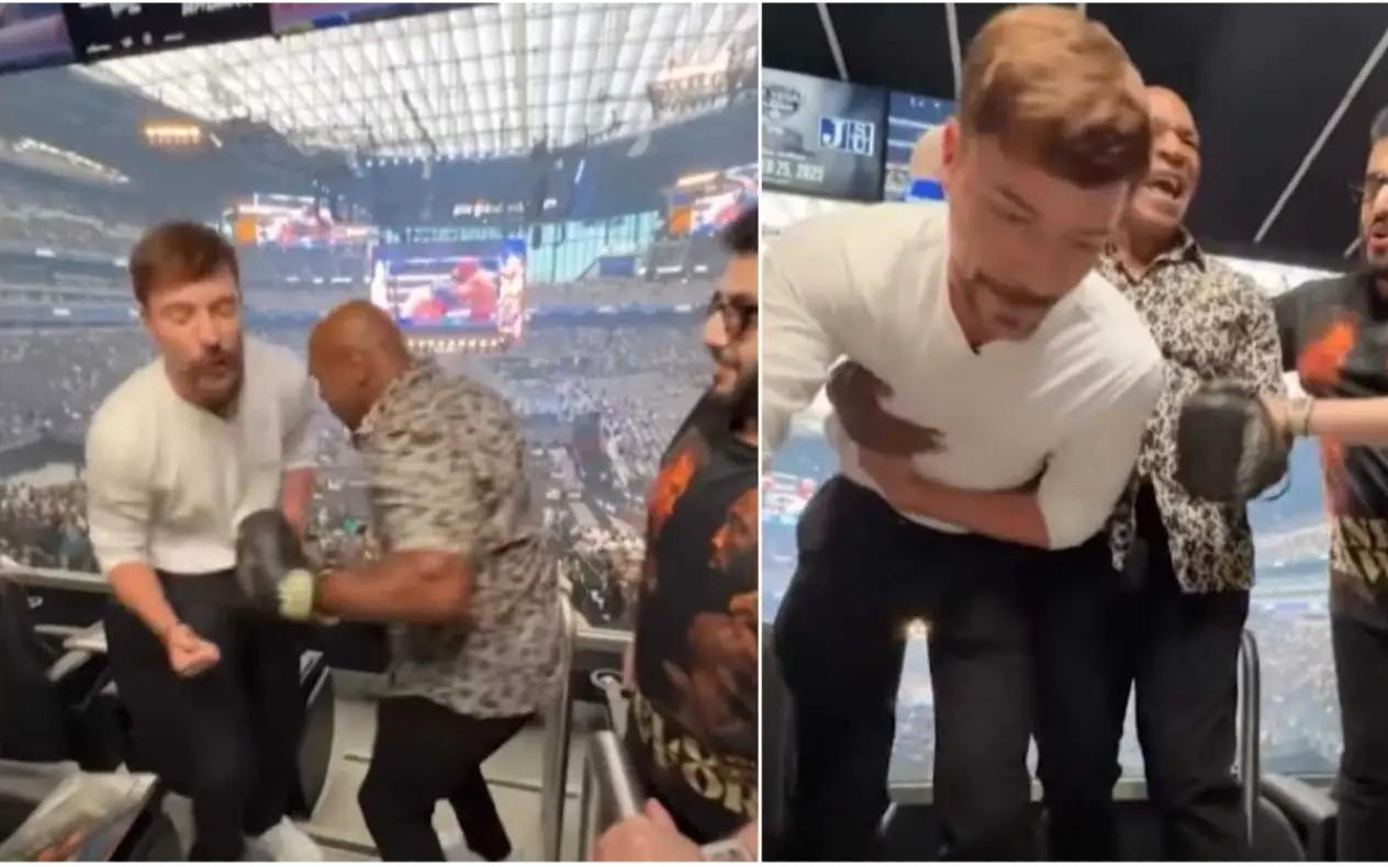 MrBeast i Mike Tyson MrBeast pretrpeo iznenađujući udarac od Mikea Tysona - snimak postao viralni hit