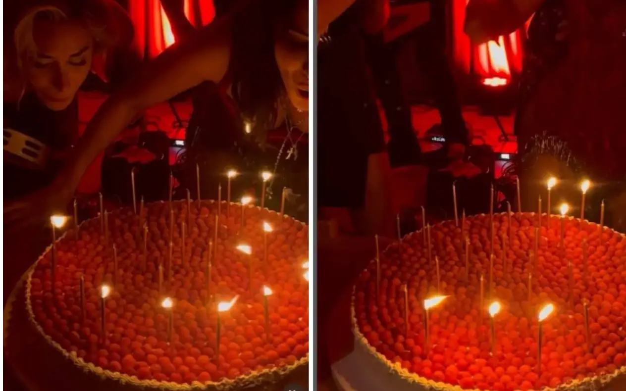 Rođendan Dunje JOvanić Torta veličine stola