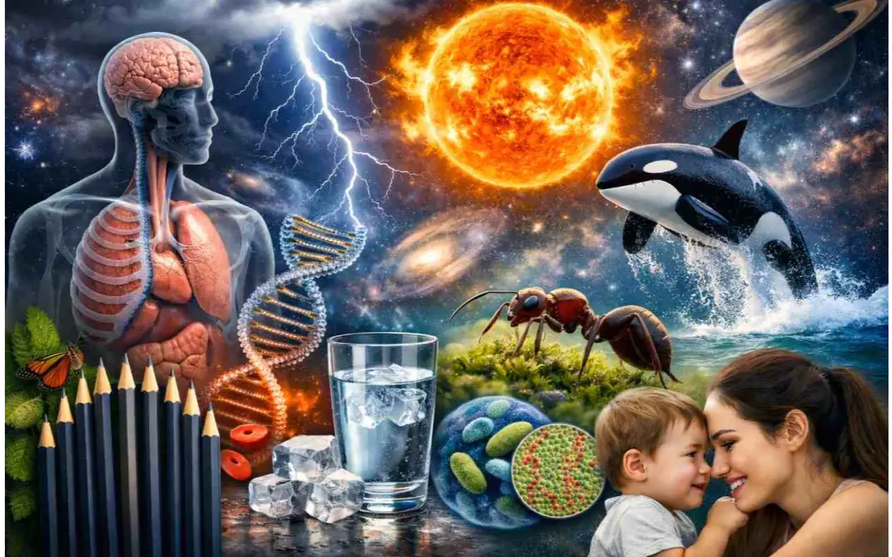 10 fascinantnih istina o ljudskom telu, prirodi i univerzumu 