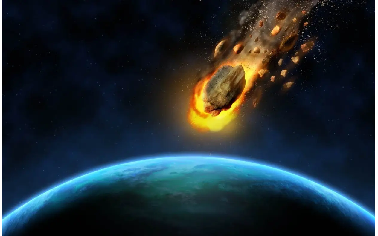 Asteroid blizu zemlje proleće velikom brzinom
