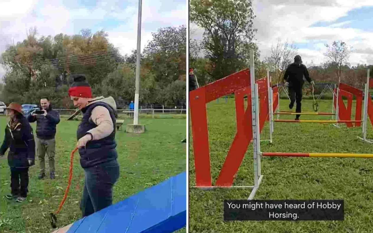 Hobby dogging Hobby dogging šetanje psa nevidljivog