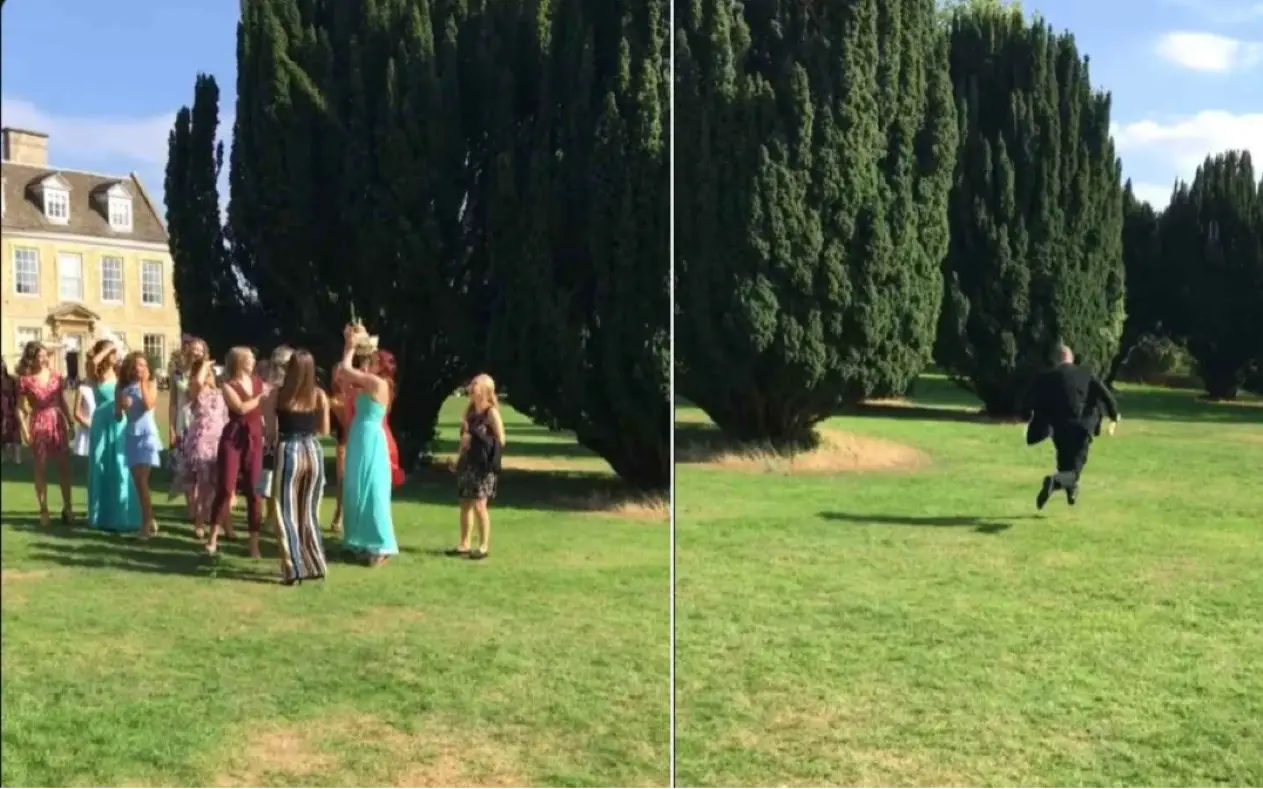 Momak pobegao sa venčanja nakon što je devojka uhvatila bidermajer