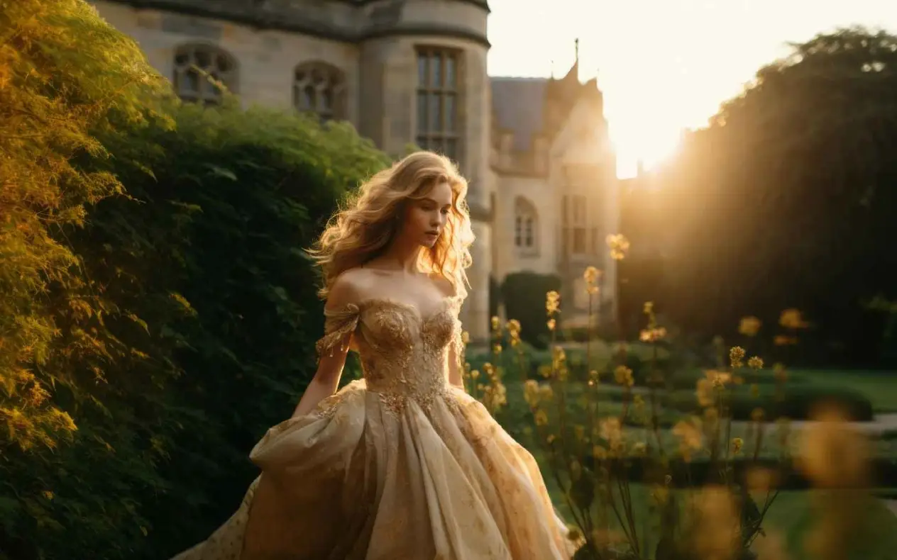 Žena u balskoj haljini