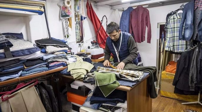 Clothes and footwear repair and restoration 