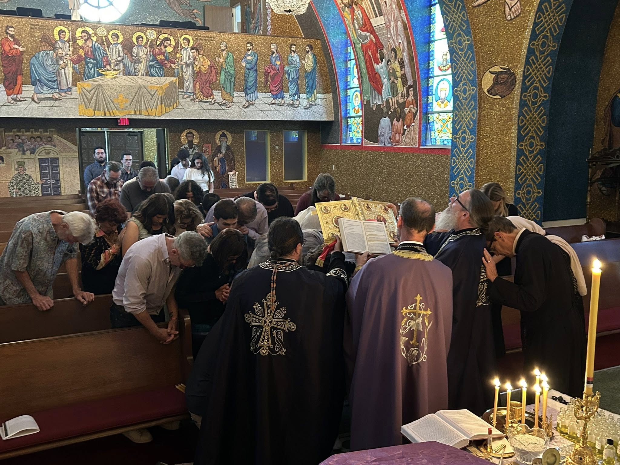Holy Unction at St. George's 