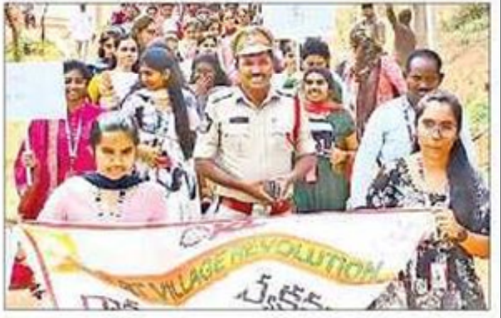 Awareness demonstration on right to vote
