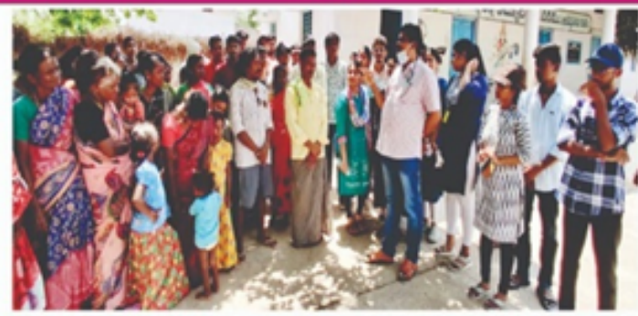 KLU students on a 10-day tour of Nallamalla tribal temple