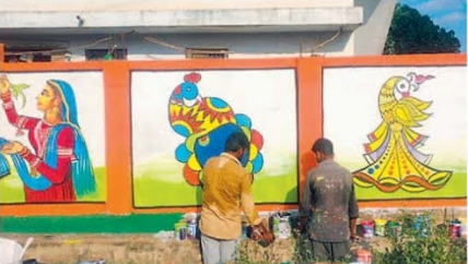 Village walls turns canvass for youth