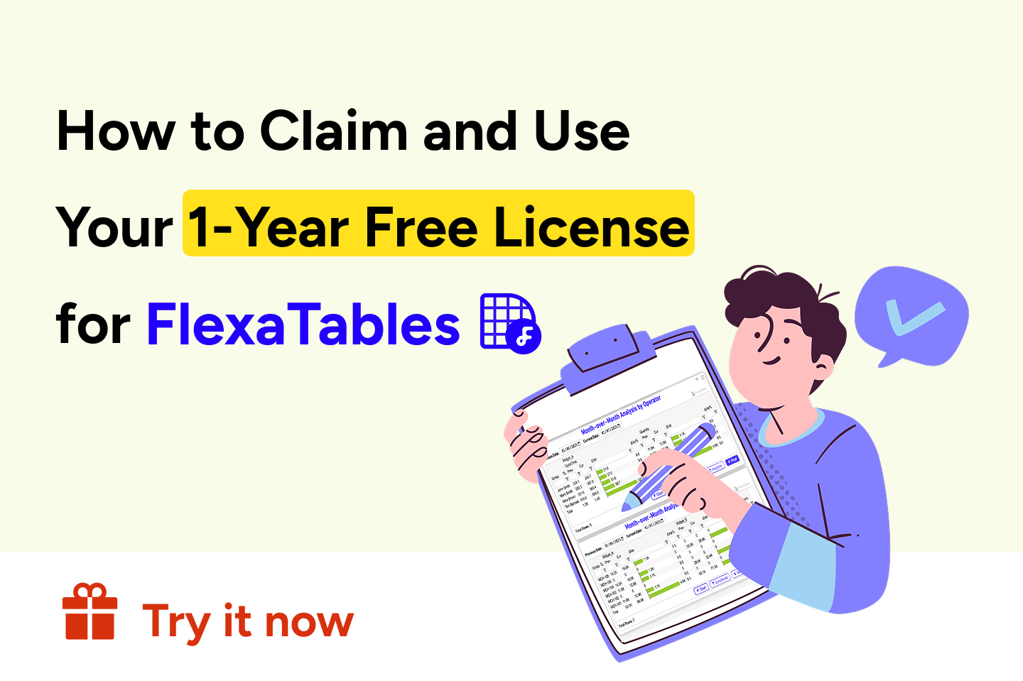 How to Claim and Use Your 1-Year Free License for Flexa Tables