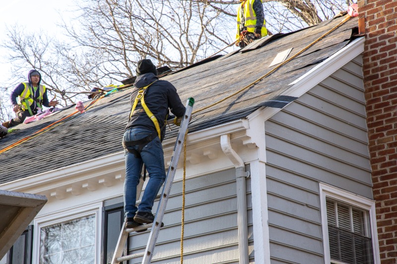 Roofing team management