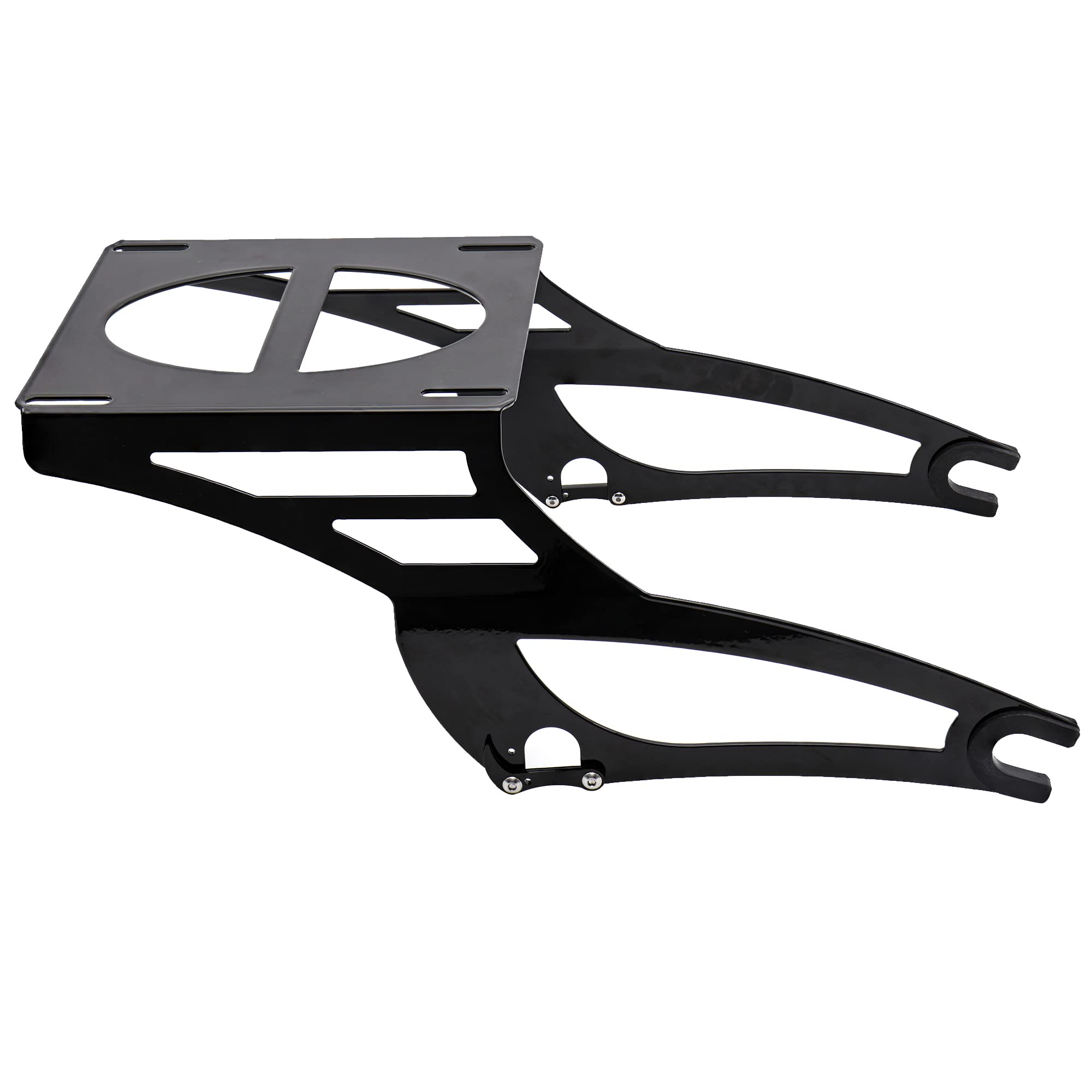 MoKitDora Luggage Rack Tour Pack Rack Detachable Mount for 2020-up Challenger 2014-up Chief Chieftain Dark Horse Roadmaster, Black New