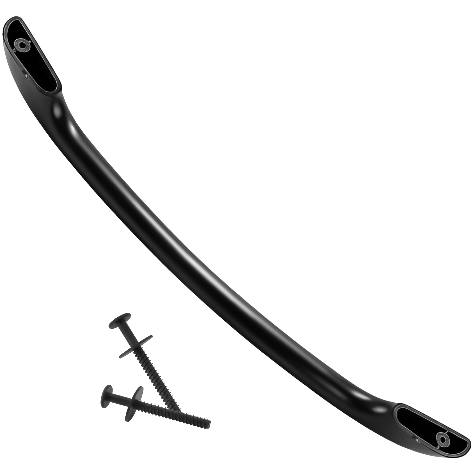 Fetechmate 5304458312 Oven Door Handle with 2 x 316433300 Screws Compatible with Elec-trolux Ken-More Frigid-aire Electric Range Oven Stoves Replace 316443600 AP3965016