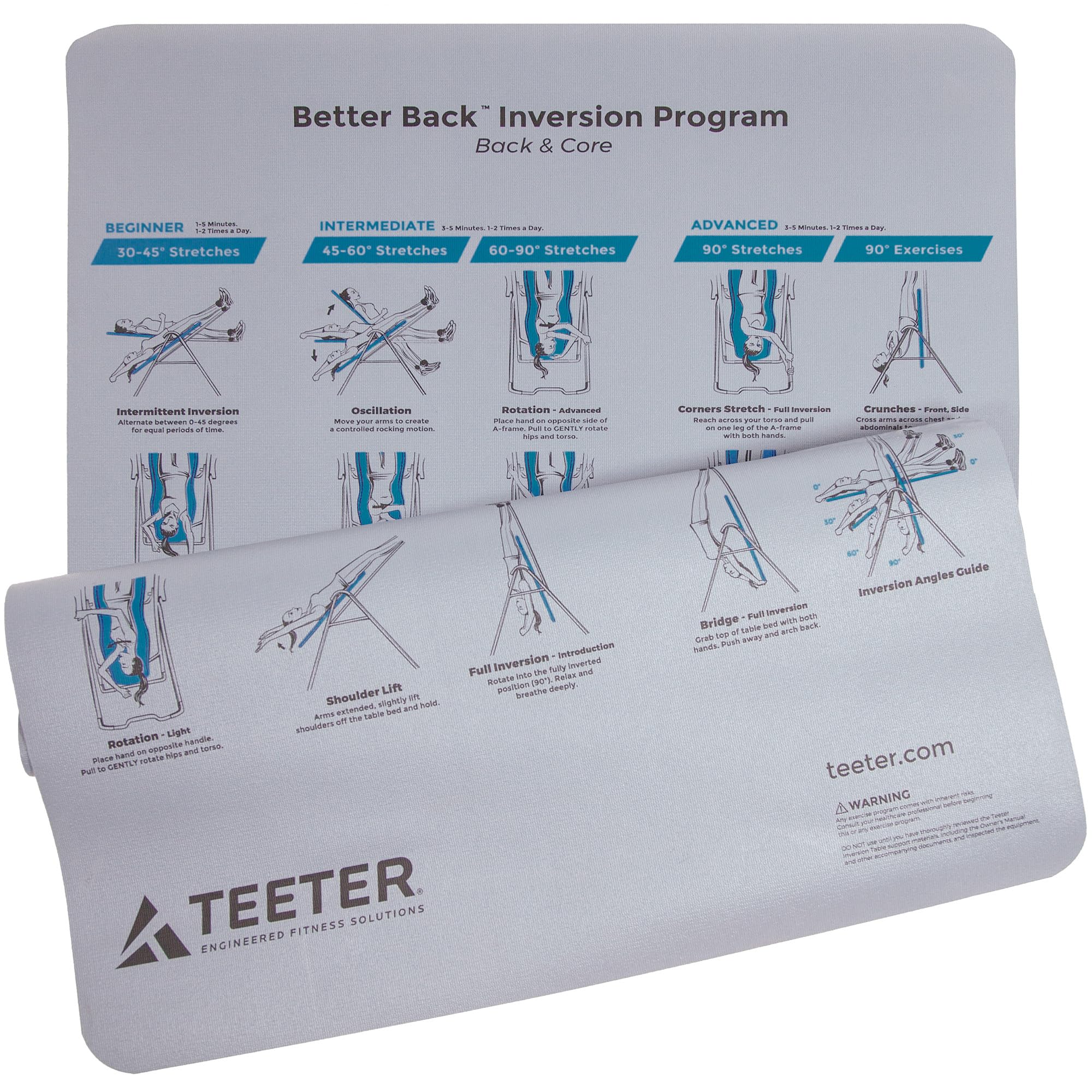 Teeter Better Back Inversion Program Mat