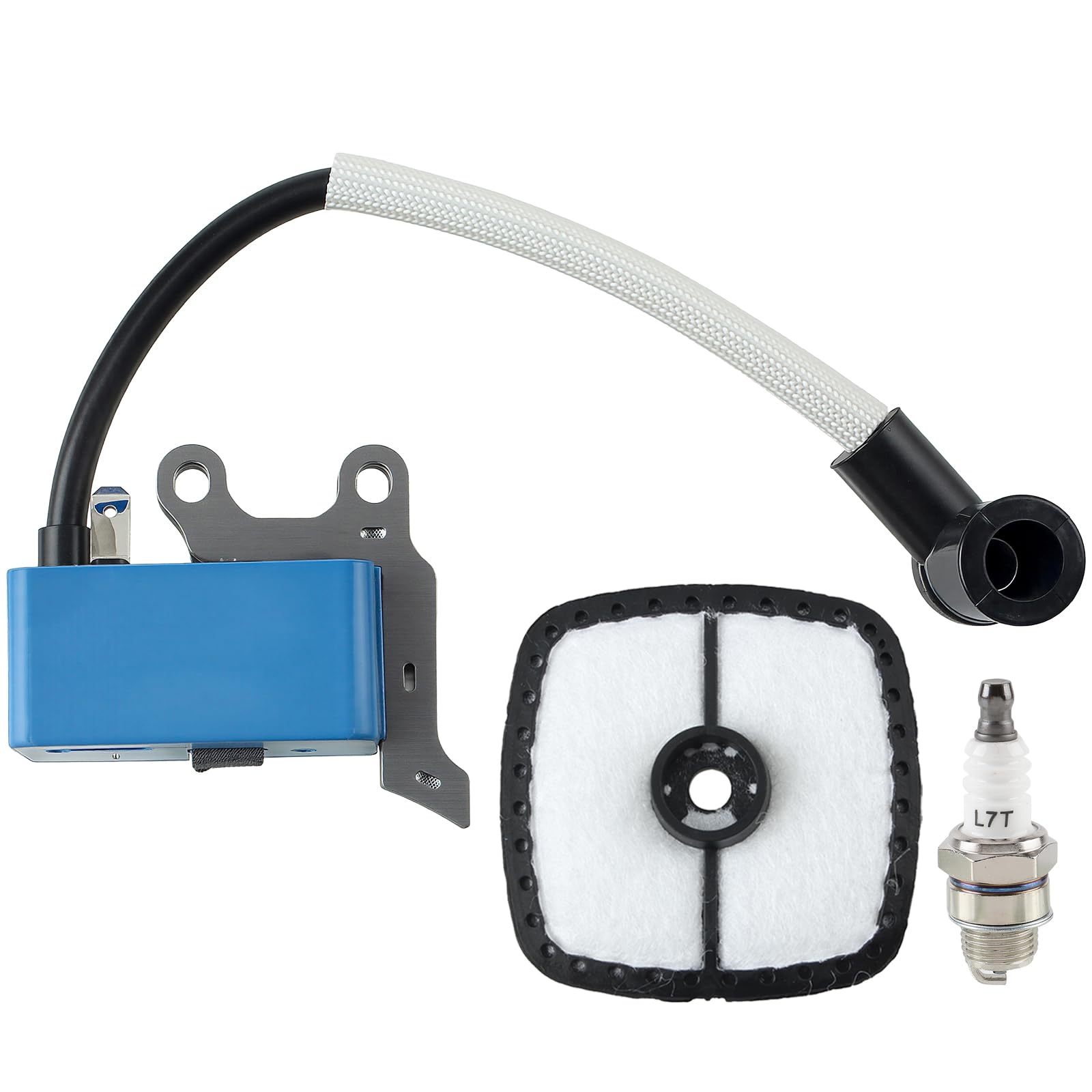 Carbhub A411001690 A10070 Ignition Coil fit for Echo Shindaiwa GT-225L SRM-2320T Trimmer Brushcutter with Spark Plug and Air Filter