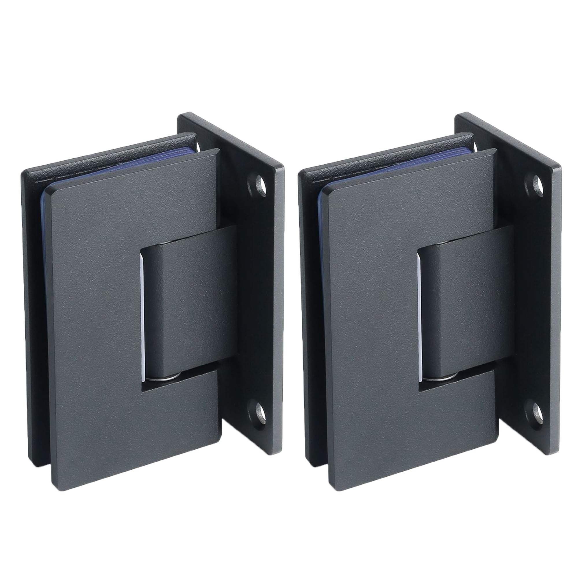 Heavy Duty Glass Shower Door Hinges, 90 Degree Door Swing for Glass Doors