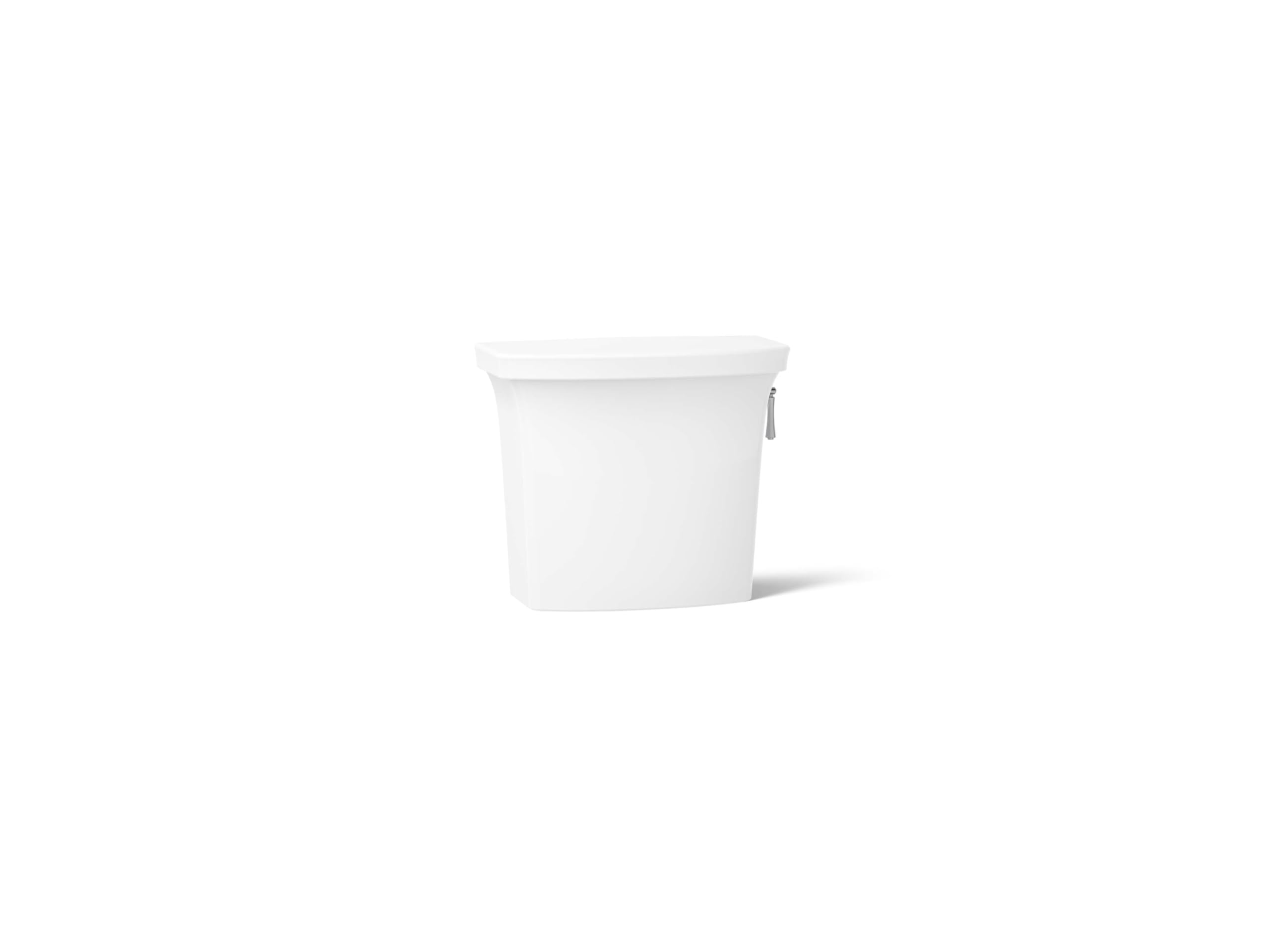 Kohler 4143-RA-0 (TM) Corbelle 1.28 gpf toilet tank with AquaPiston(R) flush technology and right-hand trip lever, White