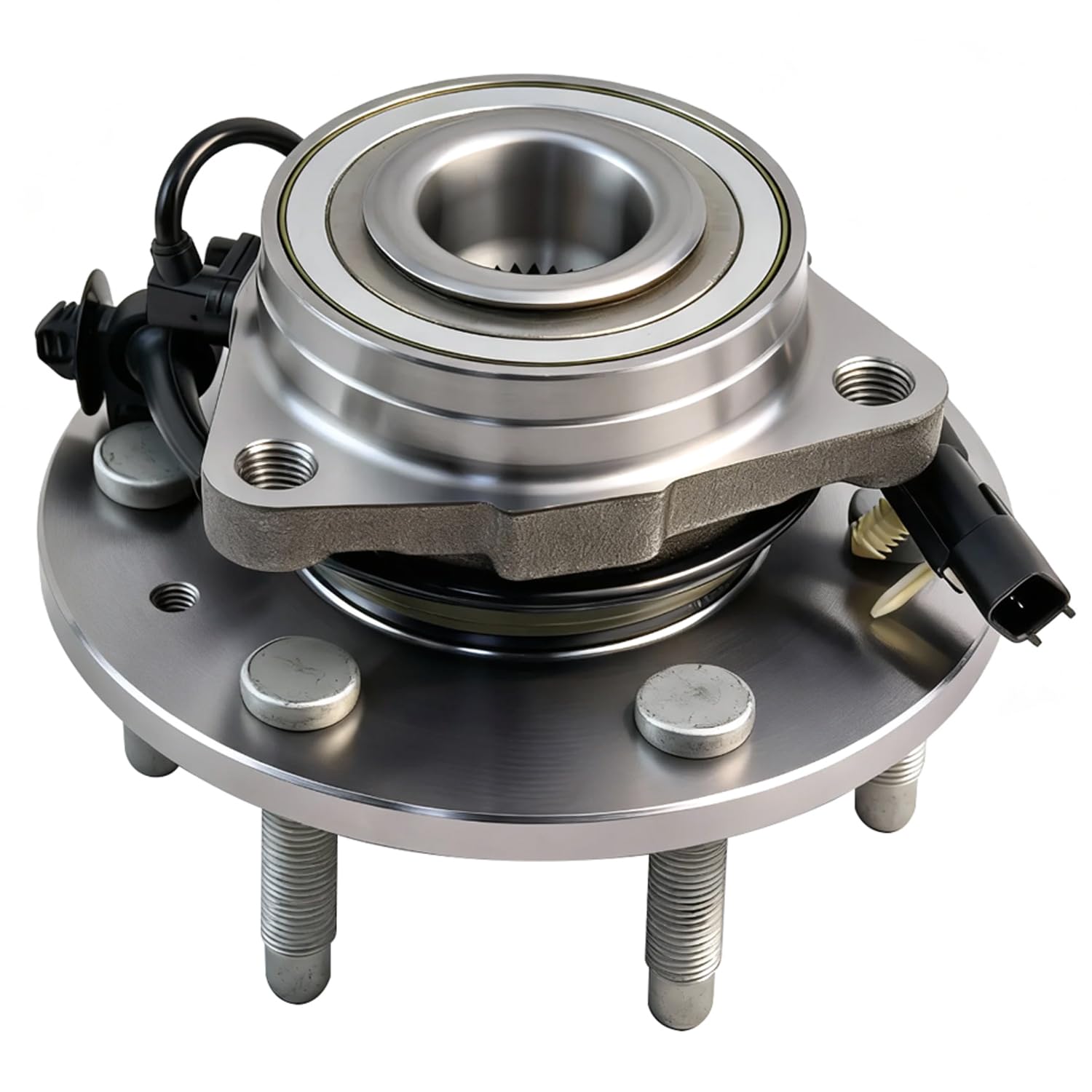 515160 Front Wheel Bearing and Hub Assembly Compatible with 2014-2018 Chevy Silverado 1500, 2015-2020 Tahoe Suburban, 2014-2018 GMC Sierra 1500, 2015-2020 Cadillac Escalade ESV
