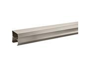 48-60 in. W Traditional Semi-Frameless Sliding Shower Door Track Assembly Kit in Nickel (for 1/4 in. (6 Mm) Glass)