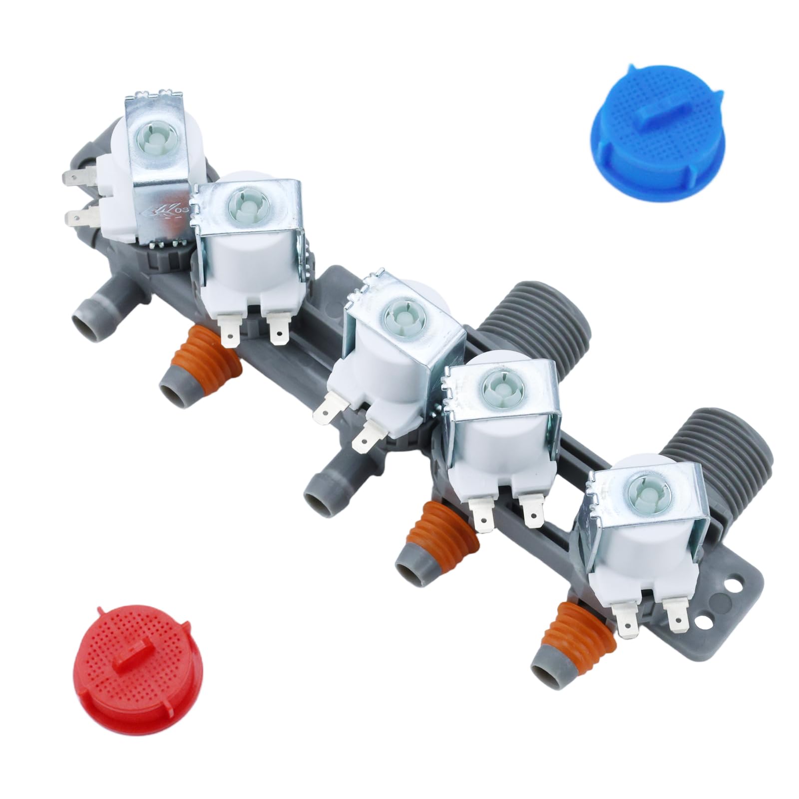 5221EA1008F AJU73213301 LG Washer Water Inlet Valve AJU75152601 2025 Upgrade for Kenmore WT5680HWA WT7200CW WT5170HV WT4970CW WT1201CW, Replaces 5221EA1008F AP6308239 TAW35618287 PS3527446
