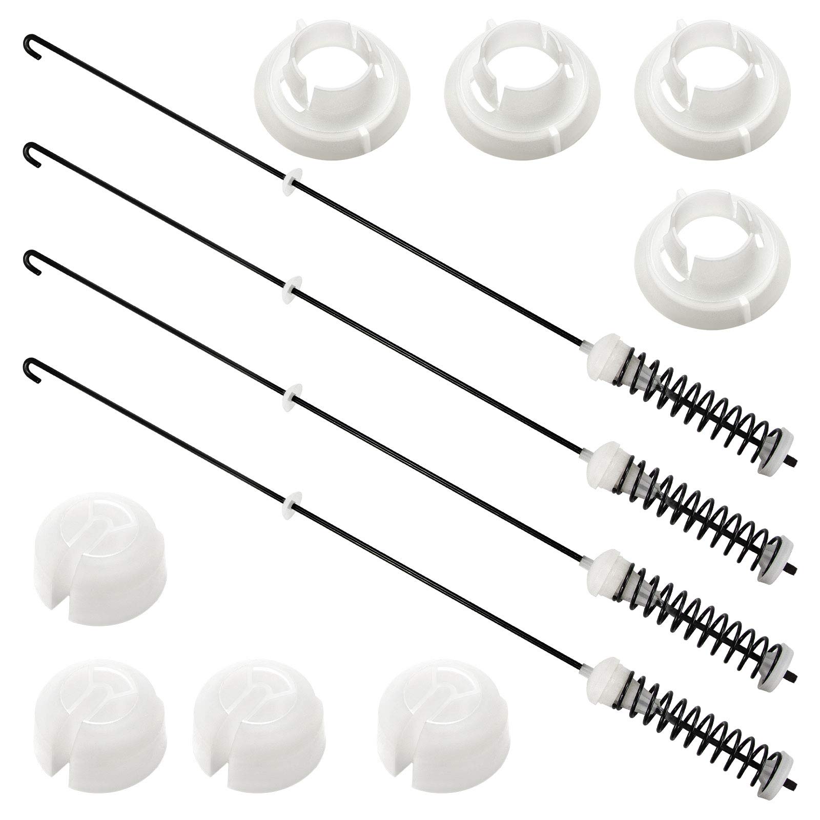 W10780045 NTW4516FW2 NTW4516FW1 NTW4605EW0 Washer Suspension Rod Kit(26.7in)for Amana Whirlpool Kenmore -Replace AP5971396 WTW4800BQ1 NTW4516FW0 WTW4816FW1 WTW4816FW2- by TOMOON