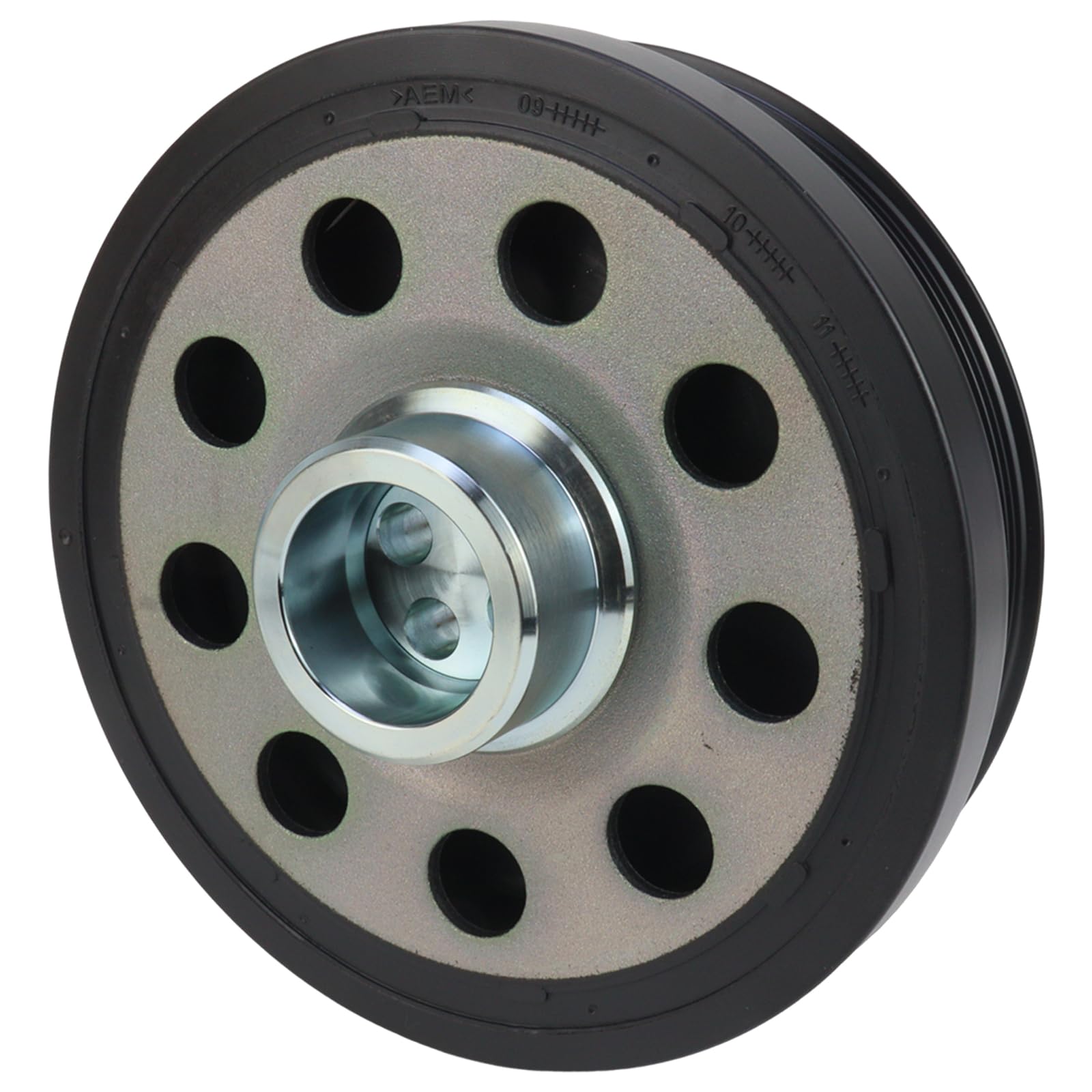 YINAVAGAD 11238512072 Damper Crankshaft Pulley Harmonic Balancer for BMW 328i 2014-2018, for BMW X3 2015-2017, for BMW 1 3 5 Series X1 X3 E81 E87 E88 E82 E90 E91 E92 E93 E61 N47 B37 B47 2014-2018