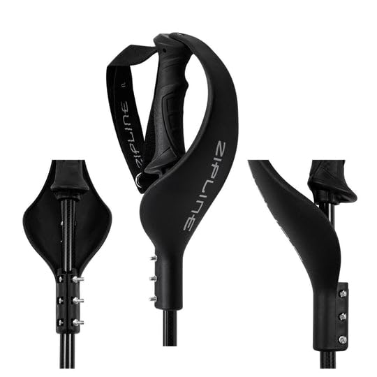 Zipline Ski Racing Hand Guard Universal Fit 14-18mm Poles Leki Adapter Pair