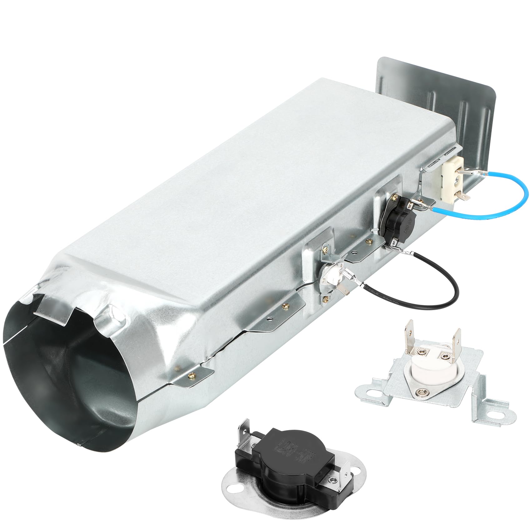 DC97-14486A Dryer Heating Element Upgrade OEM DC96-00887A,Fit for Samsung Dryer dv45h7000ew/a2 dve50r5400v/a3 dve50r5200w/a3,Replace DC97-14486D AP4342351(with DC96-00887A DC47-00018A)