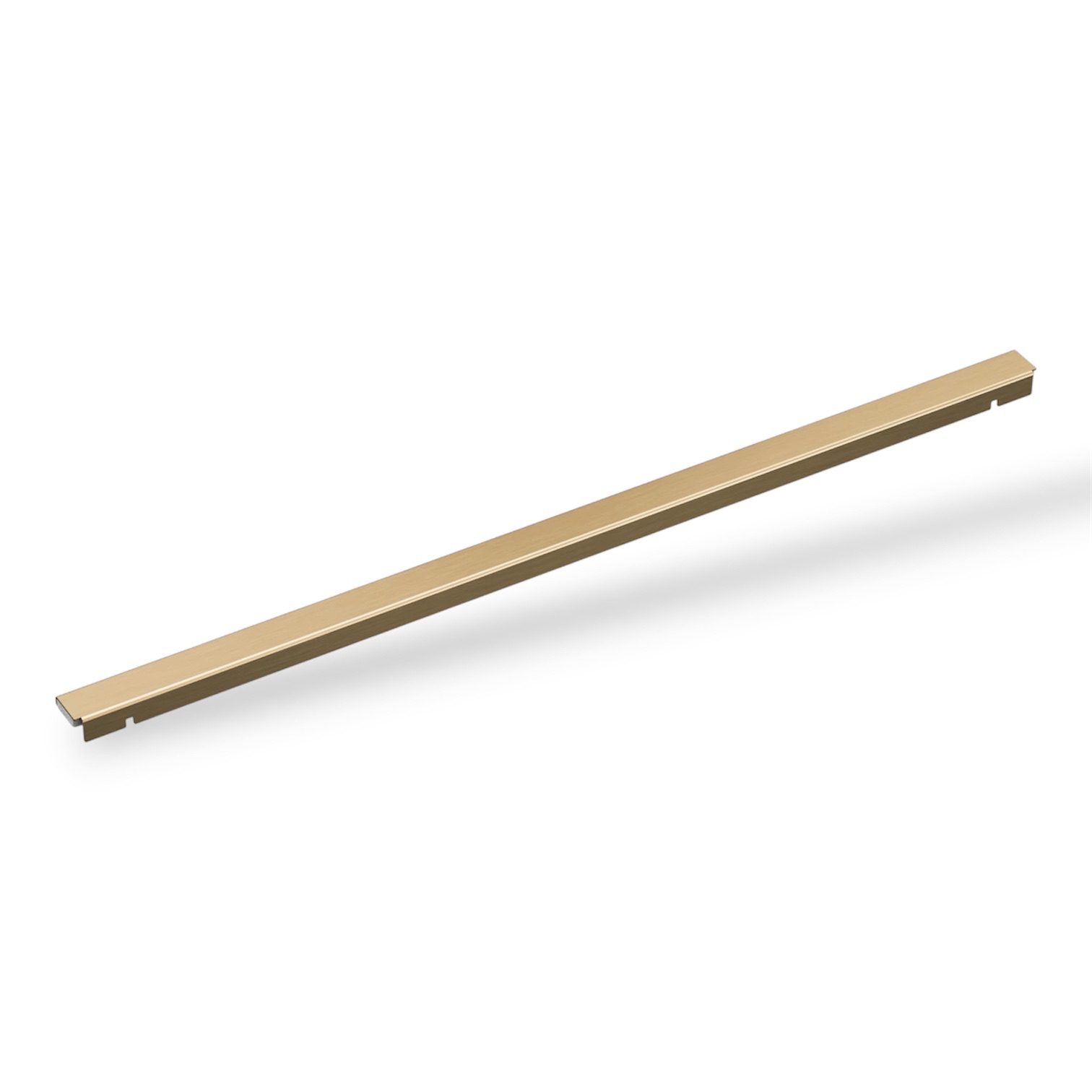 Delta Faucet 24-Inch Linear Shower Drain Wall Edge in Champagne Bronze DT0732470