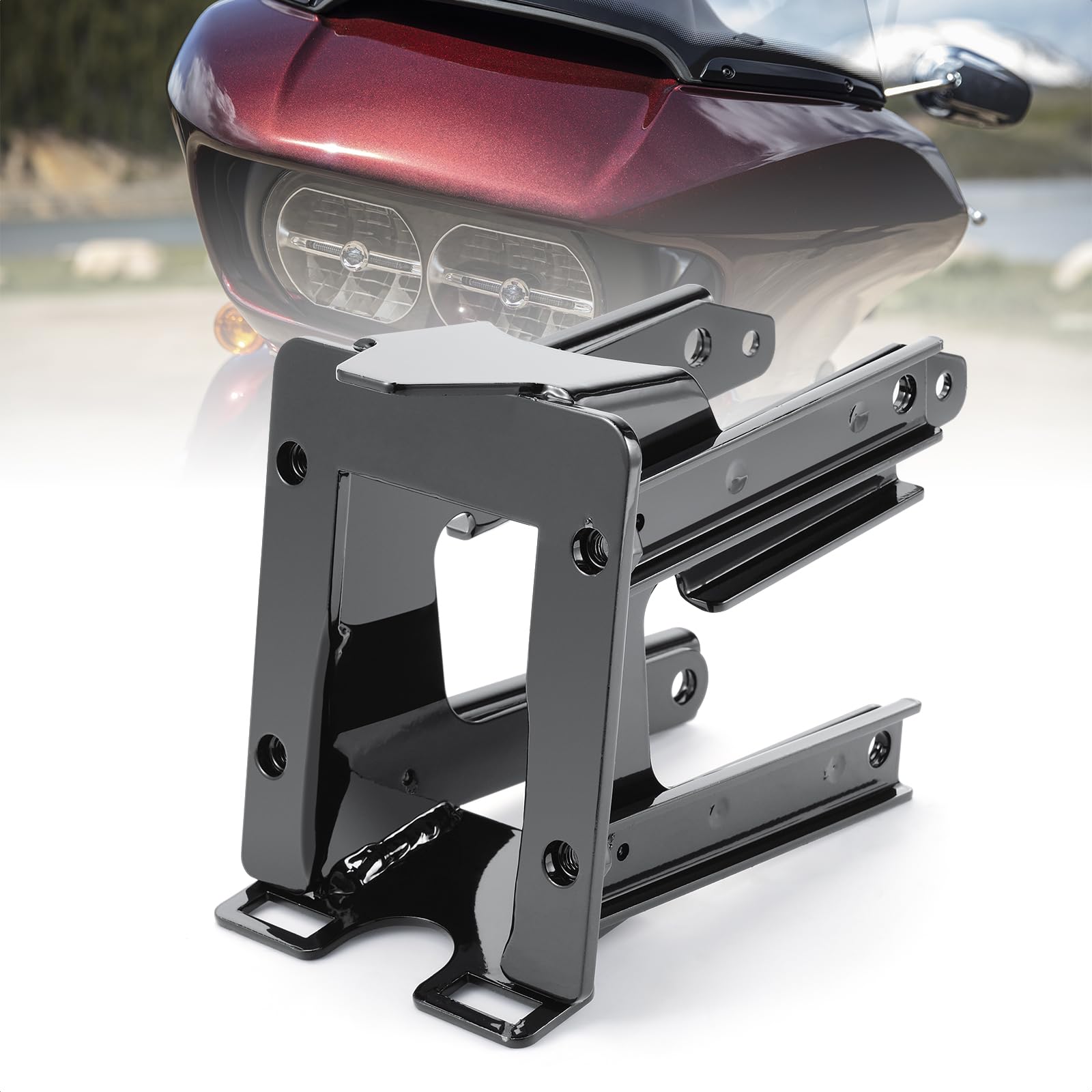 Kiawnia Front Fairing Mount Bracket Inner Fairing Support Bracket for 2015-2024 Harley Touring Road Glide FLTR