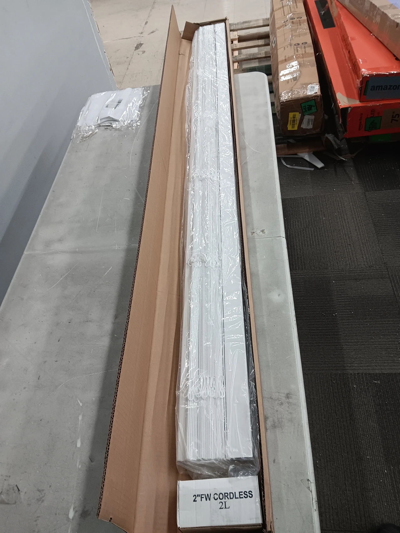 70.5 white blinds 2 inch