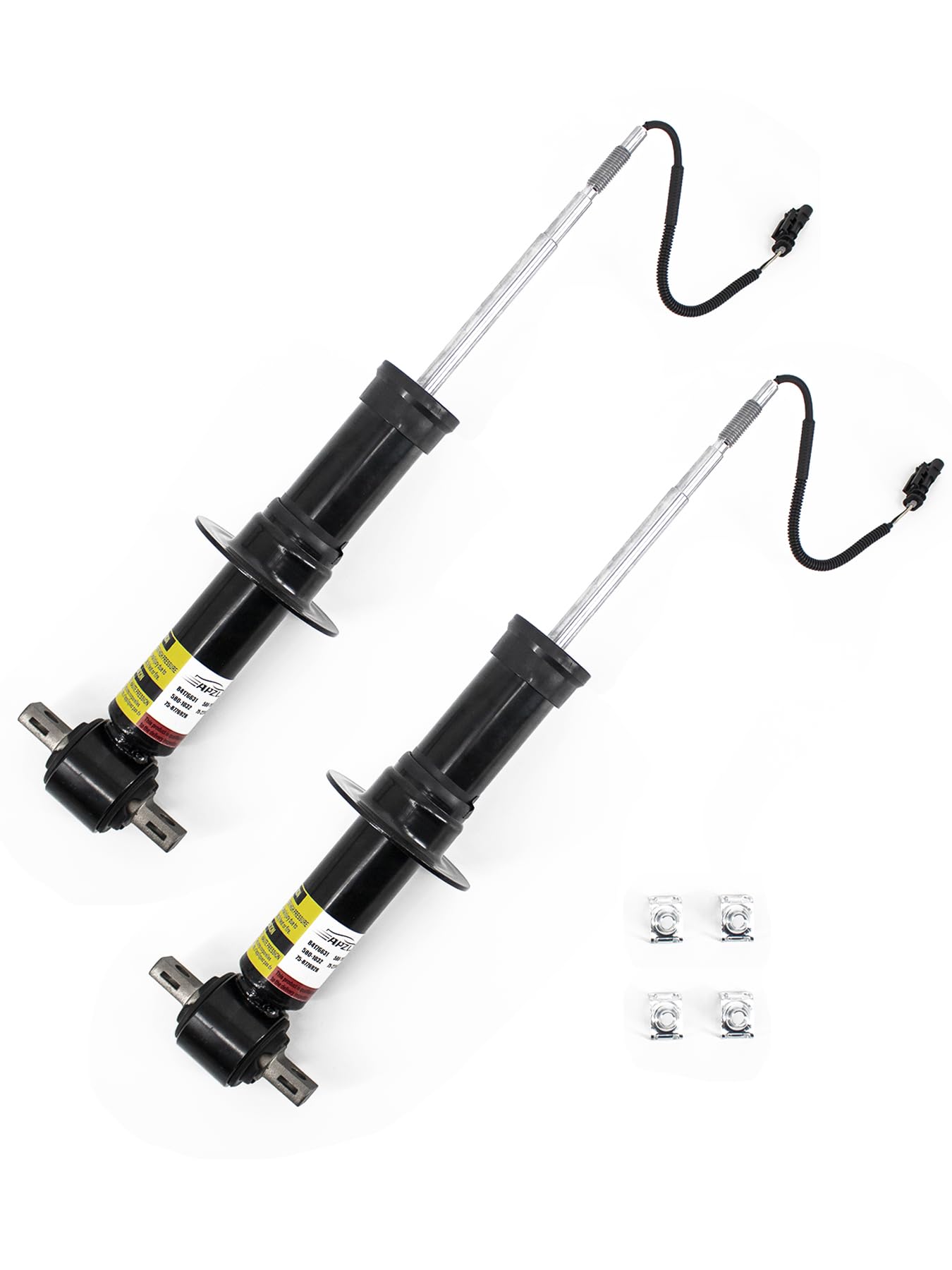 84176631 84977478 2PCS APZL Front Shock Absorber w/Magnetic Compatible with 2015 2016 2017 2018 2019 2020 2021 2022 Cadillac Escalade Tahoe Suburban Silverado GMC Sierra 1500 Yukon (XL) Pack of 2