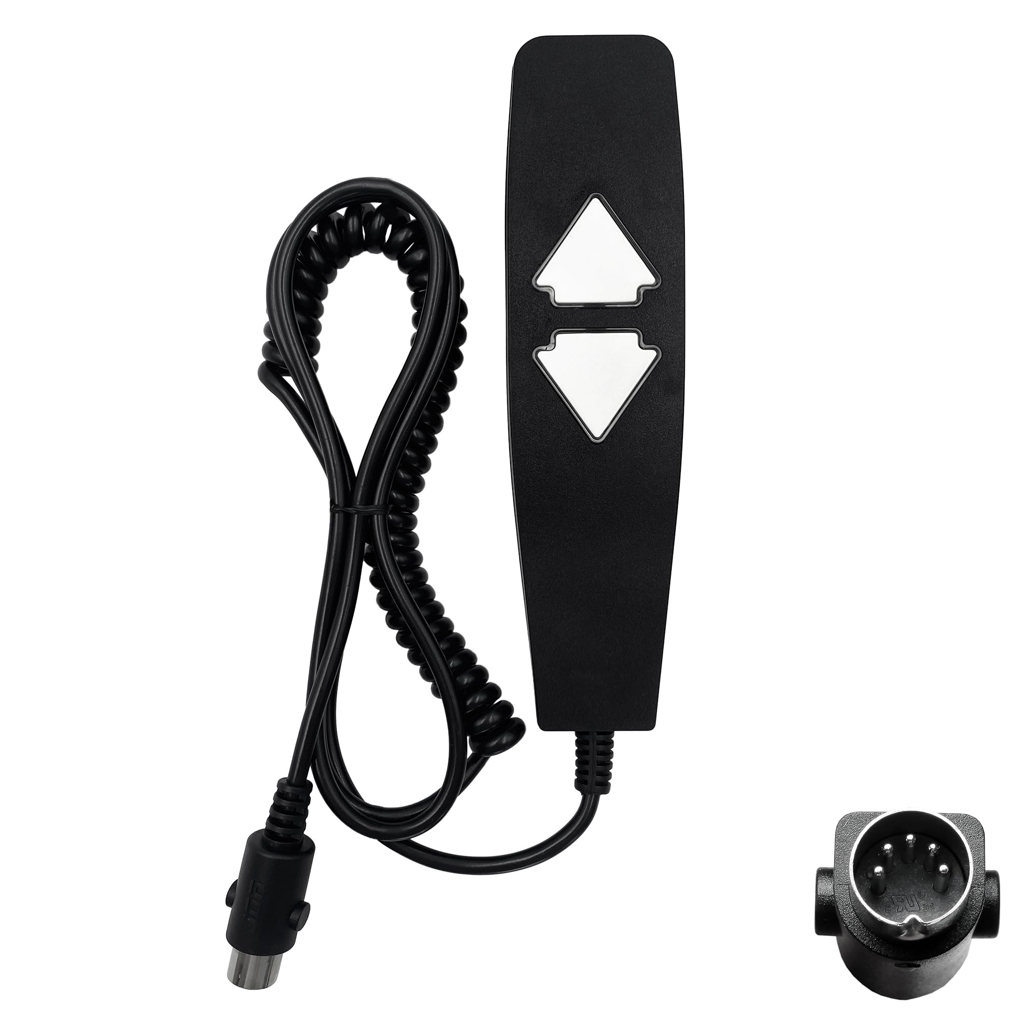 2 Button 5 Pin USB Backlight Lift Chair Recliner Hand Control