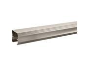 59.4 in. W X 2.1 in. D Frameless Sliding Shower/Tub Hardware Assembly Kit in Nickel