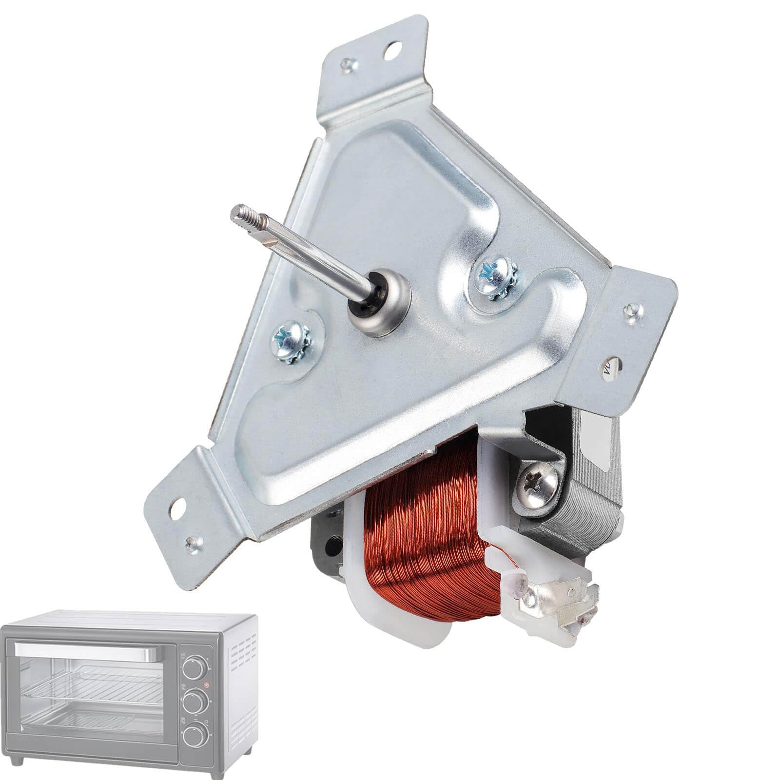 DG96-00110E DG96-00110A Oven Fan Motor Compatible with Samsung Ovens, Electric Range Oven Convection Fan Motor Assembly, AP5967760, PS11720787, Clockwise Rotation Left Hand Thread