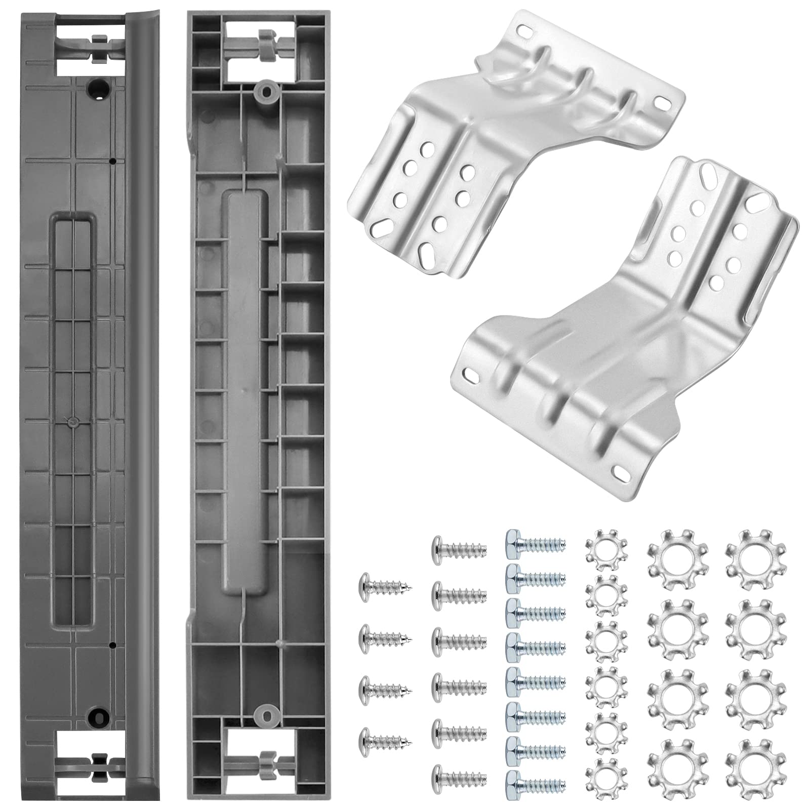 SKK-8K SKK-7A Fit for Sam.sung Stacking Kit 27 Inch Wide Front Load Washer and Dryer -Simple Installation-Save Space, Replaces Part SKK-7A, SKK-8K, SK-5A - BY AMI PARTS