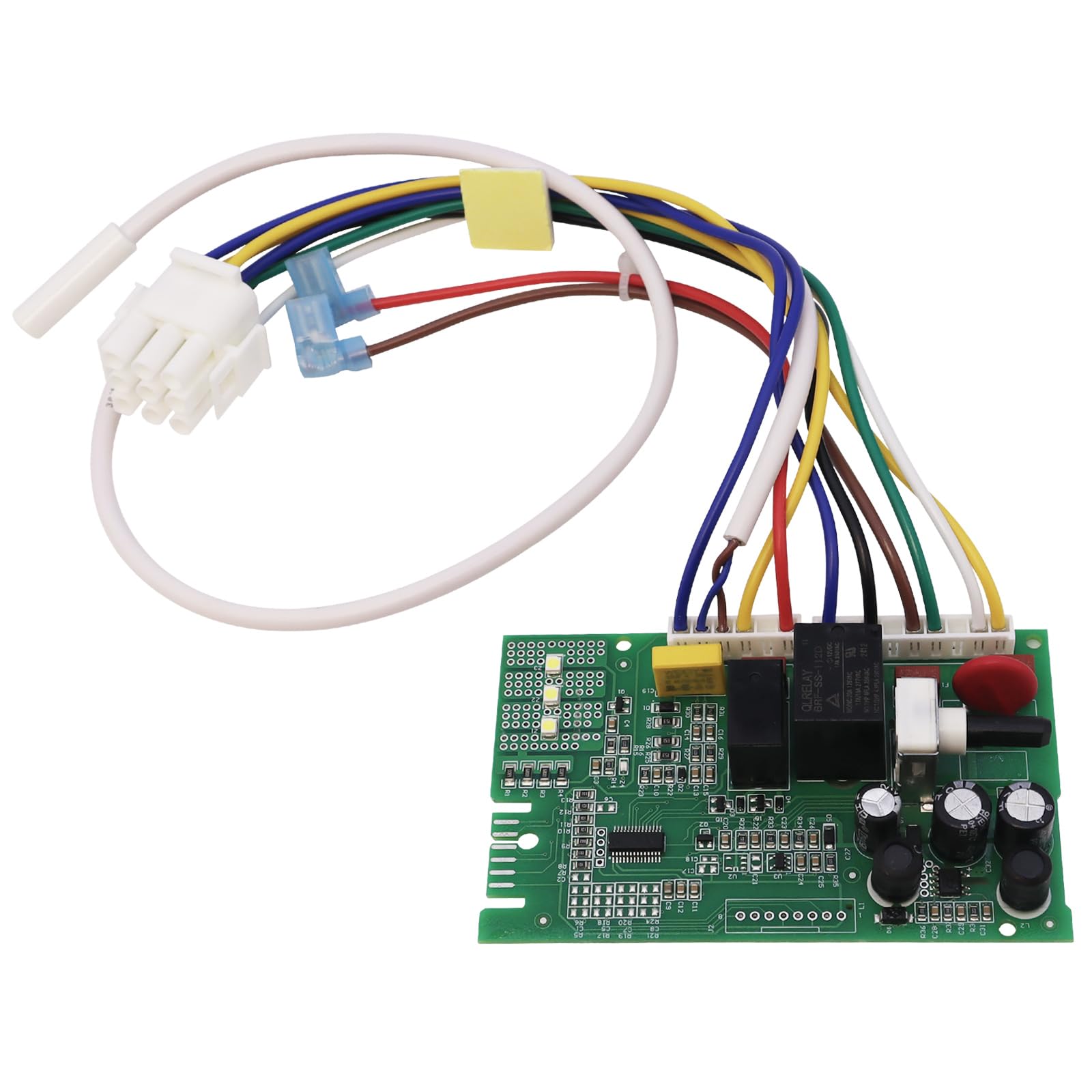 WR55X43825 Main Control Board with LED Lights Compatible with GE Hotpoint Refrigerator Replace WR55X31087 WR55X32405 WR55X33565 WR55X33566