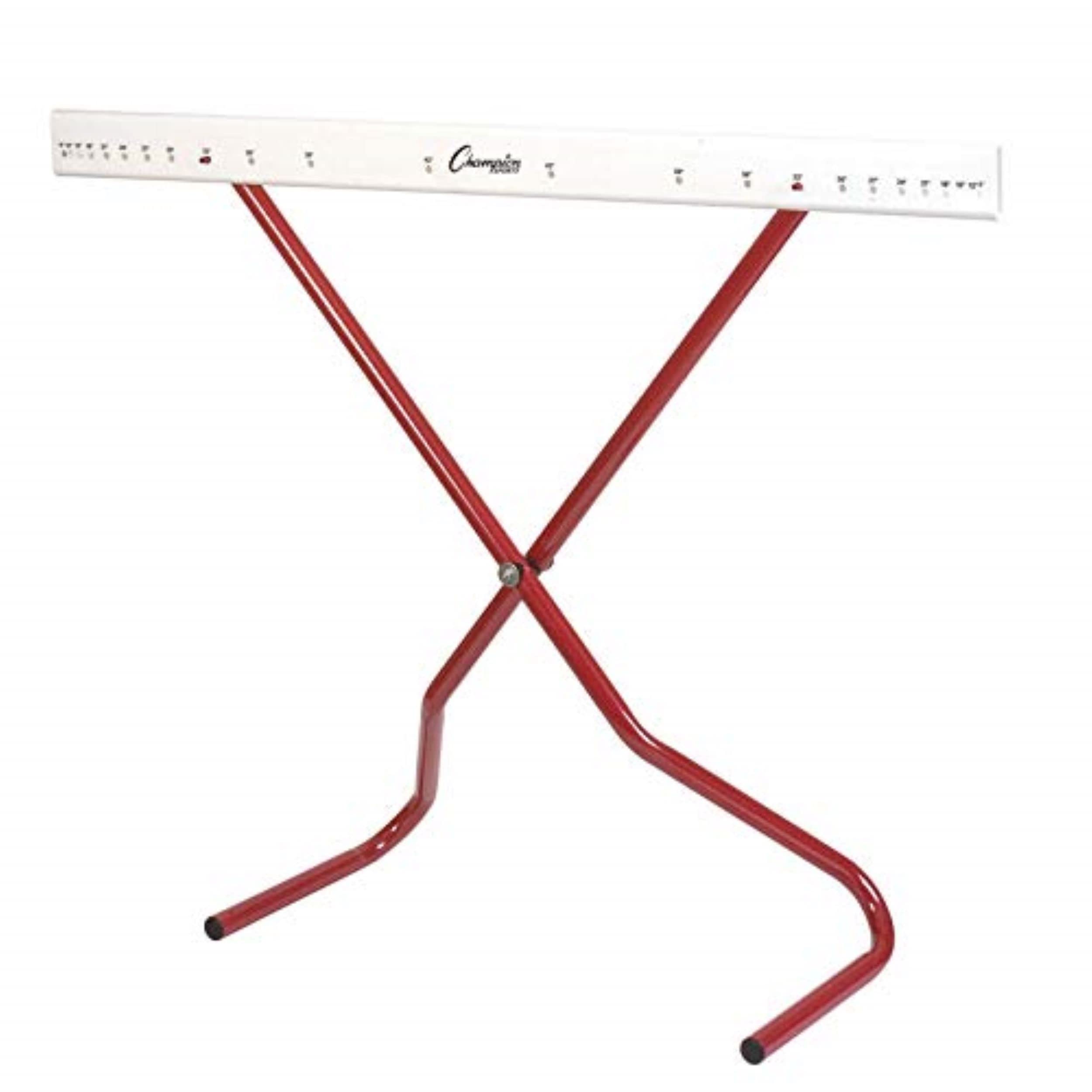 Champion Sports Adjustable Training Hurdle 6-42" Red