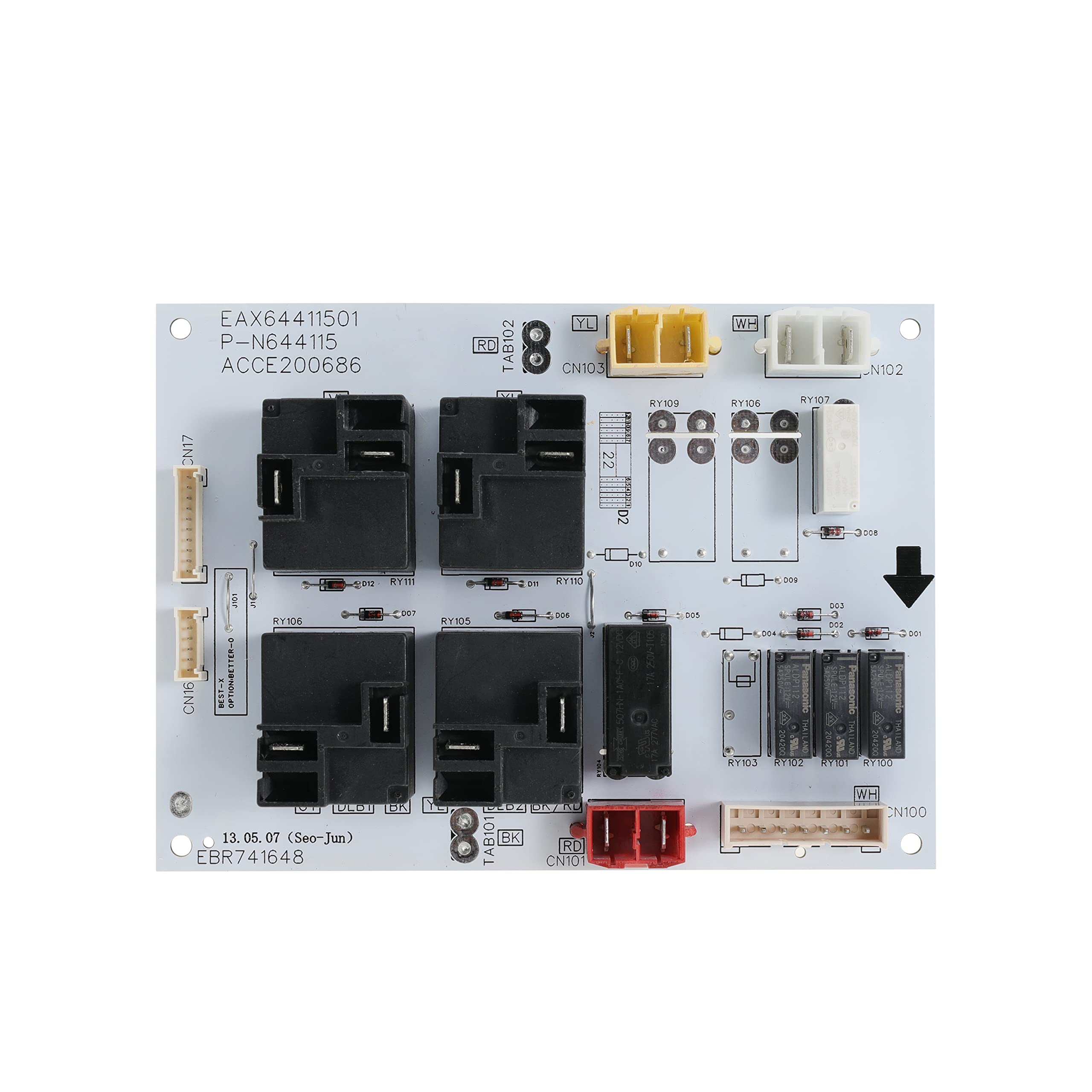 Relay Control Board for LG Range Oven EBR74164805 LRE3021ST LRE3083SW
