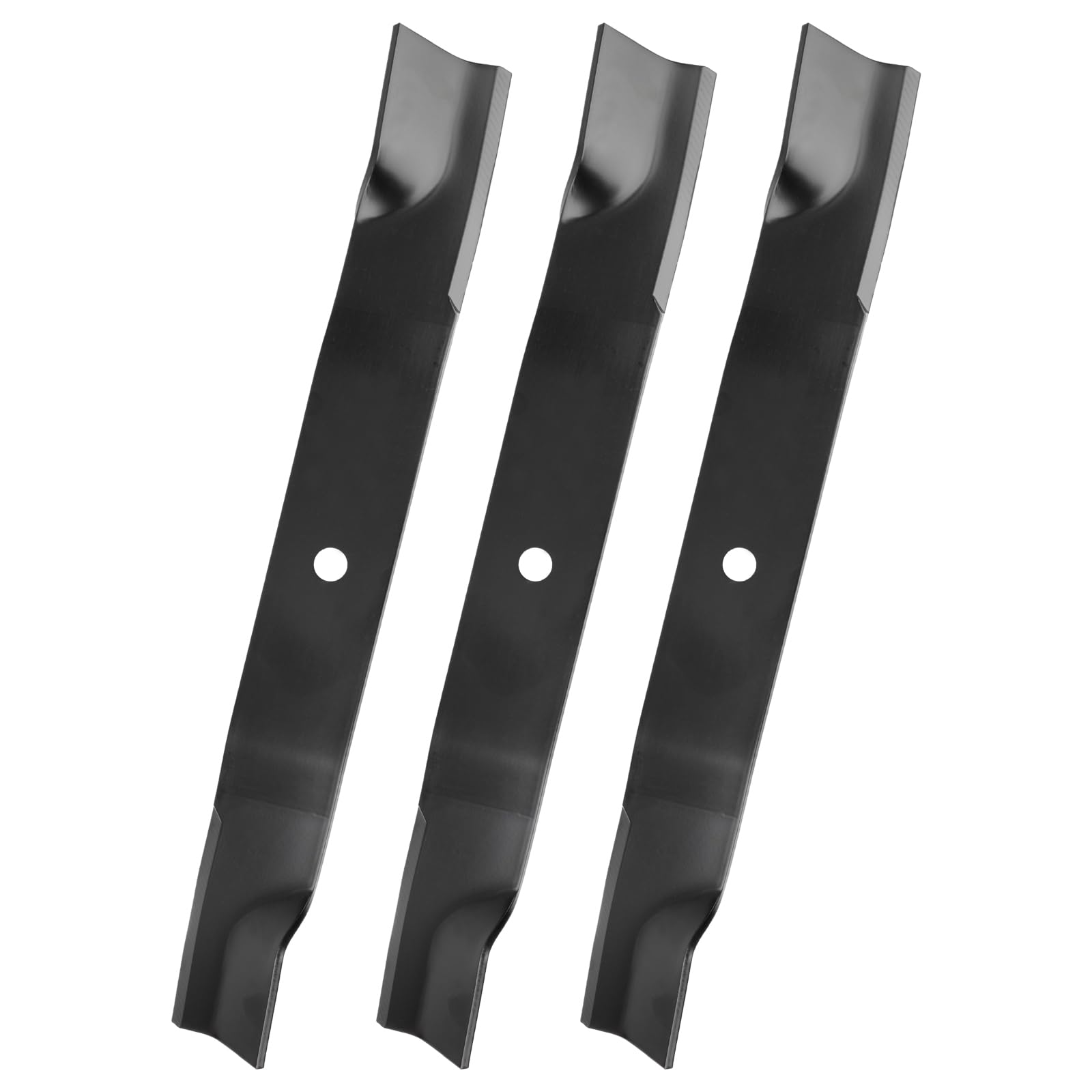 09081200 High Lift Blades Fit for Gravely A riens 60" Mower Decks, 03253900 Blades Fit for Gravely Pro-Master 260Z, A riens Max-Zoom 2560 Zero Turn Mowers, Replace for 09246600 09246600CKT, 3 Pack