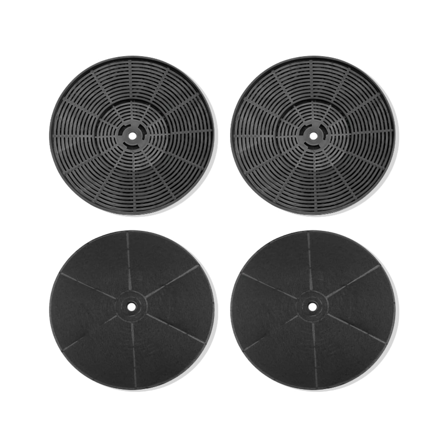 4Pcs Carbon Charcoal Filters WRHF004S2 Fit for Winflo 30 In. Convertible Under Cabinet Ductless/Stainless Steel Glass Island Range Hood W109C30W W109C30B W109C30 W108C30B
