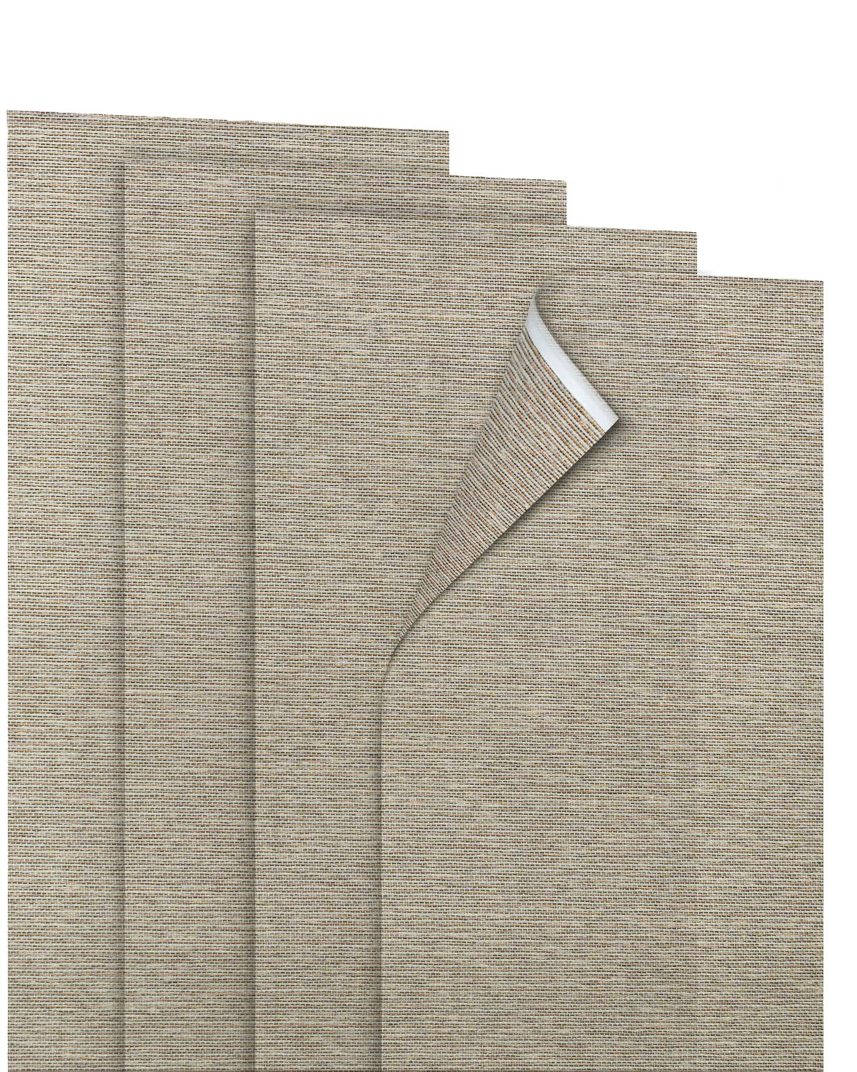 UNISHADES 4-Pack Panel Track Blinds Replacement Panels 23x96 Light Filtering