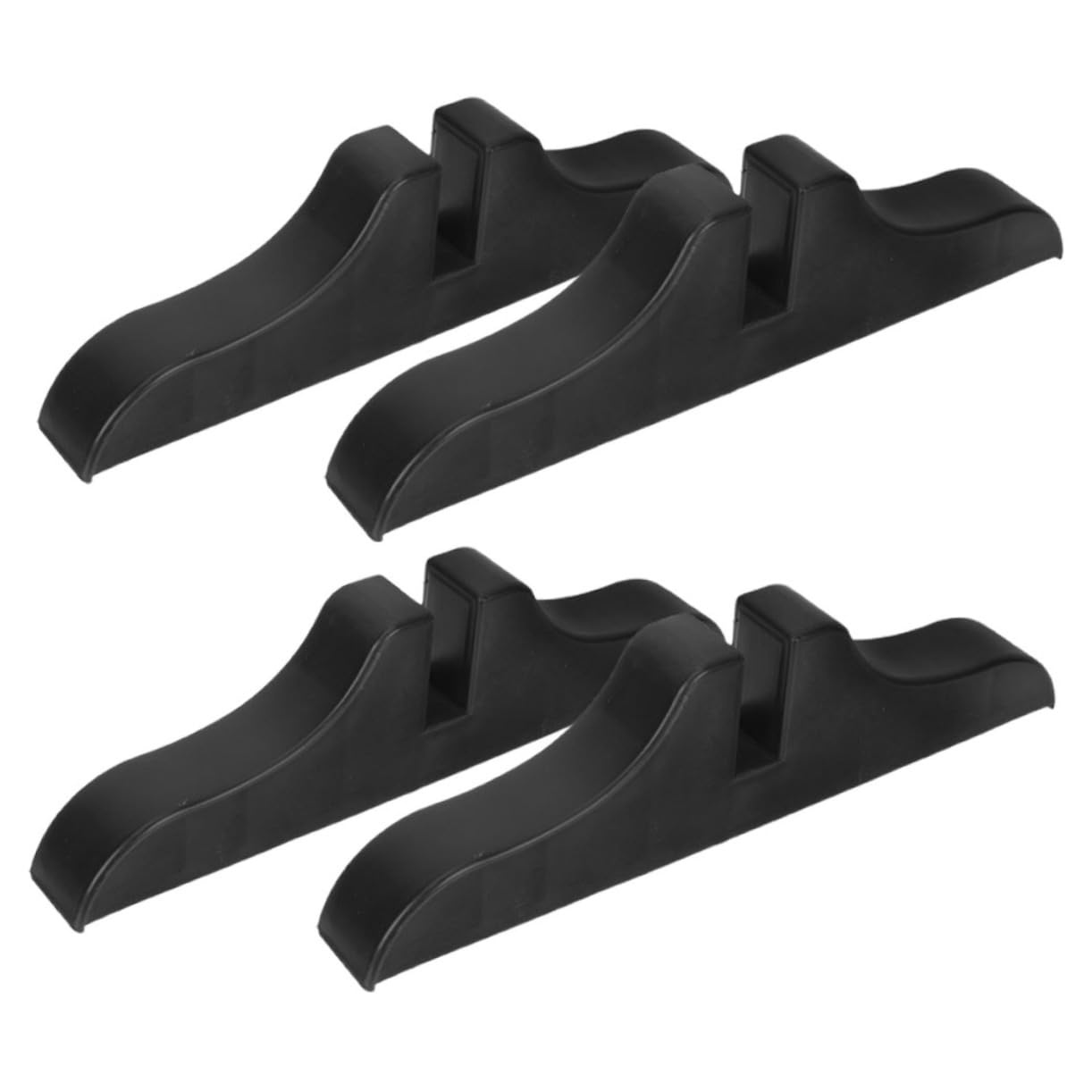 Ciieeo Screen Partition Base with Thickened Wear-Resistant Feet for Room Dividers Divider Stand Base Support for Home and Office Use 11.81X2.95X1.37In 4-Pack