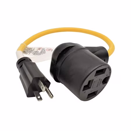 Parkworld 62329 Generator/Dryer Adapter Cord 5-20 to 14-30 Bridged 24” 2 Feet