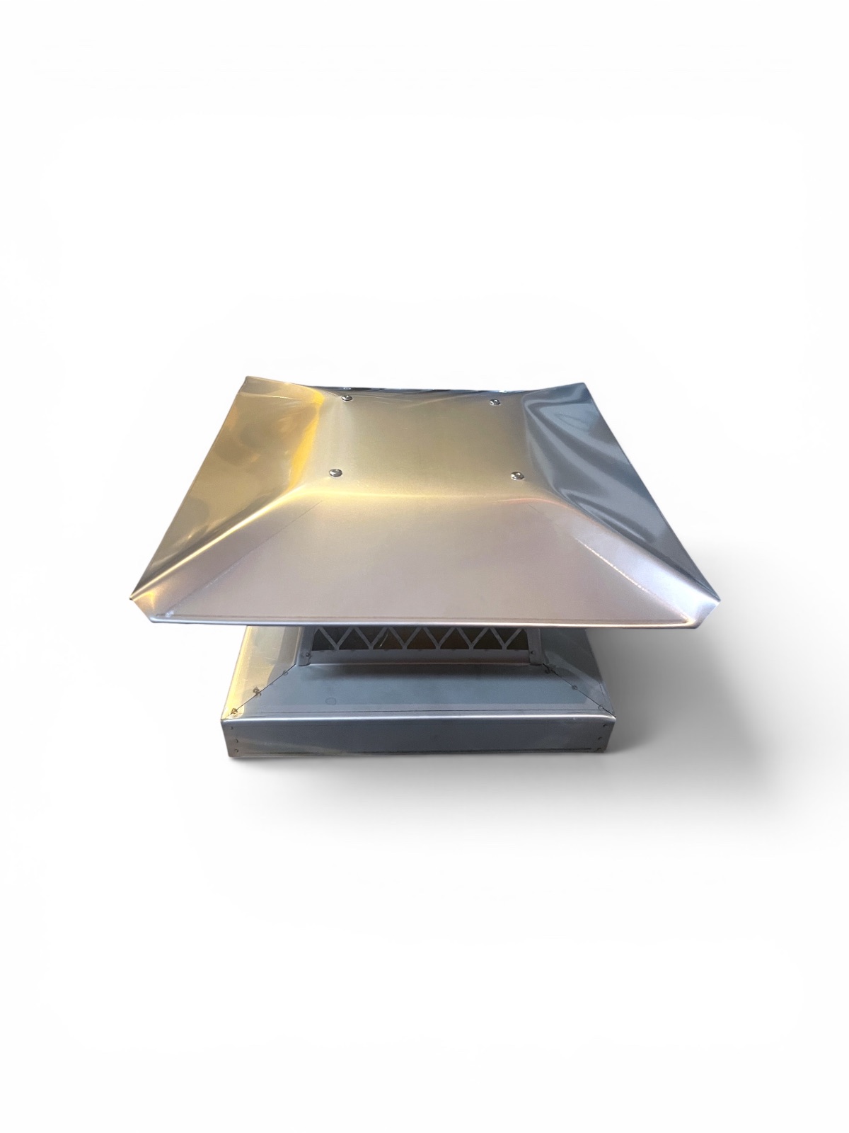 Bolt On Stainless Steel Chimney Cap 9"x9"