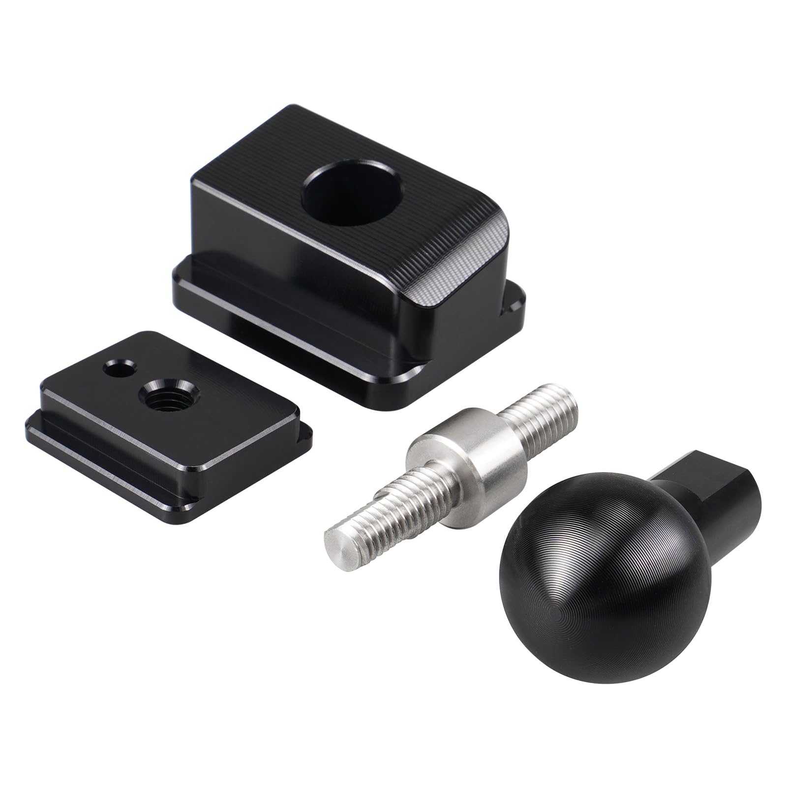 Bevinsee 1" Ball Mount for Toyota 4Runner 2014-24 Lower Dash Fits RAM Mount Ball
